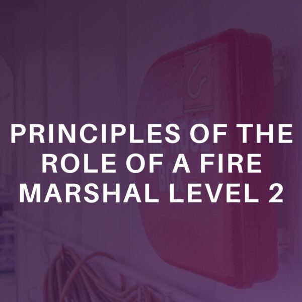 Principles of the Role of a Fire Marshal Level 2